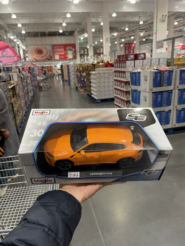 Costco正品Maisto收藏模型车1:18仿真合金车模玩具布加迪兰博基尼