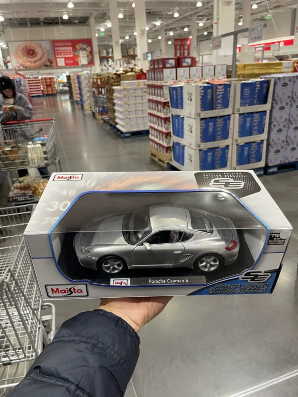 Costco正品Maisto收藏模型车1:18仿真合金车模玩具布加迪兰博基尼