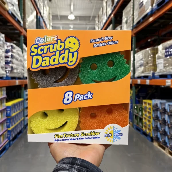 Costco代购美国Scrub Daddy/笑脸老爸洗碗海绵清洁魔力擦持久耐用