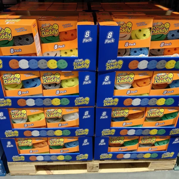 Costco代购美国Scrub Daddy/笑脸老爸洗碗海绵清洁魔力擦持久耐用
